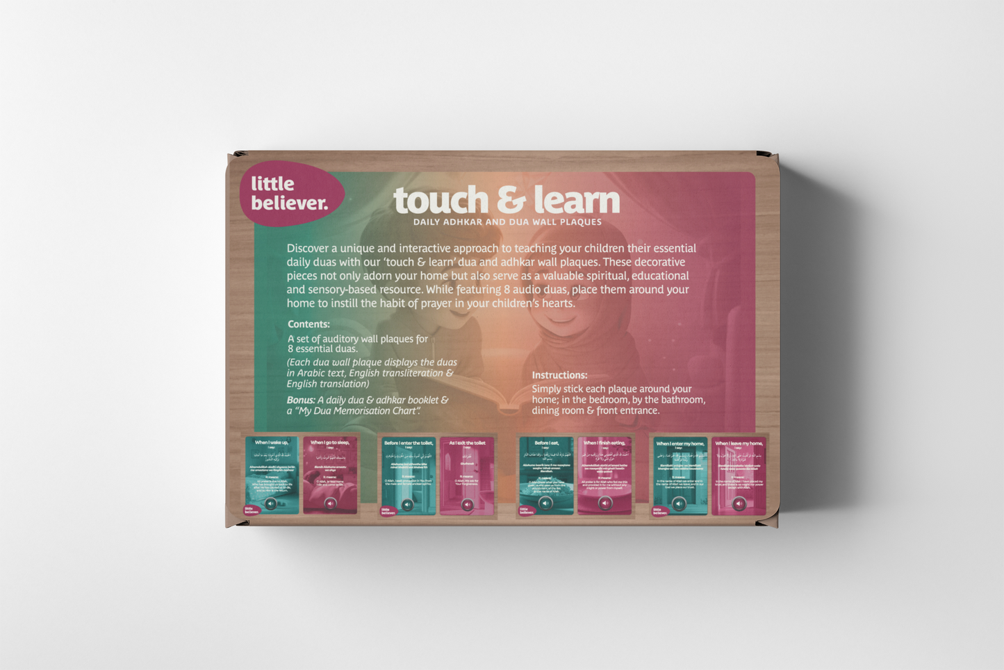 Touch & Learn - Audio Dua Wall Plaque Kit
